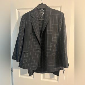 Black Label blazer and skirt